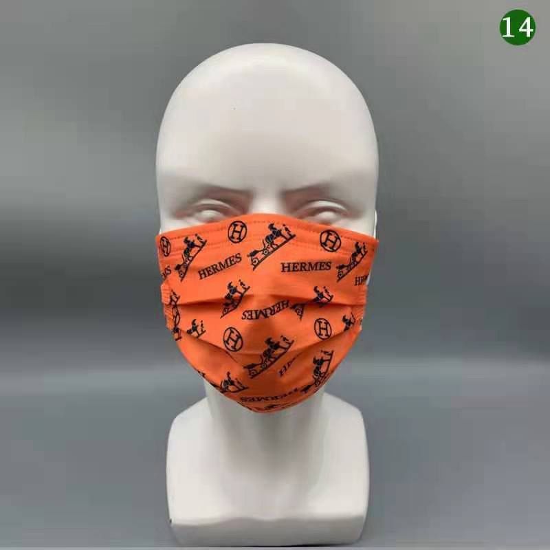 abay一次性口罩时尚潮牌潮流网红女印花彩色防护三层熔喷布批发透气