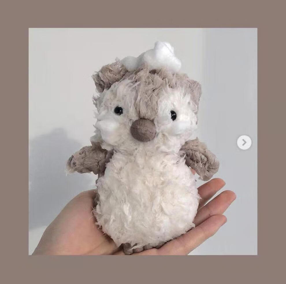 巴塞罗熊jellycat 现货 jellycat 绝世可爱 little 小小猫头鹰 小狐狸