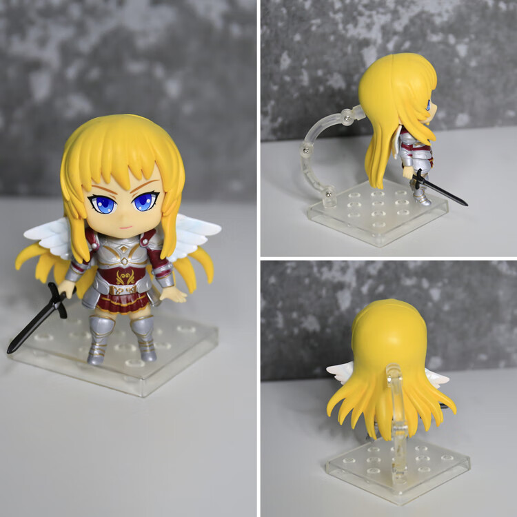 超神学院q版天使彦莫甘娜办雄兵连动漫系列装饰摆件模型 小伦【图片