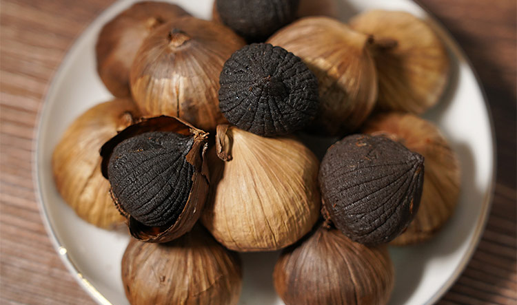 金山黑蒜 金山黑蒜开平特产天之然火蒜大蒜蒜头独头出口老广的味道 25