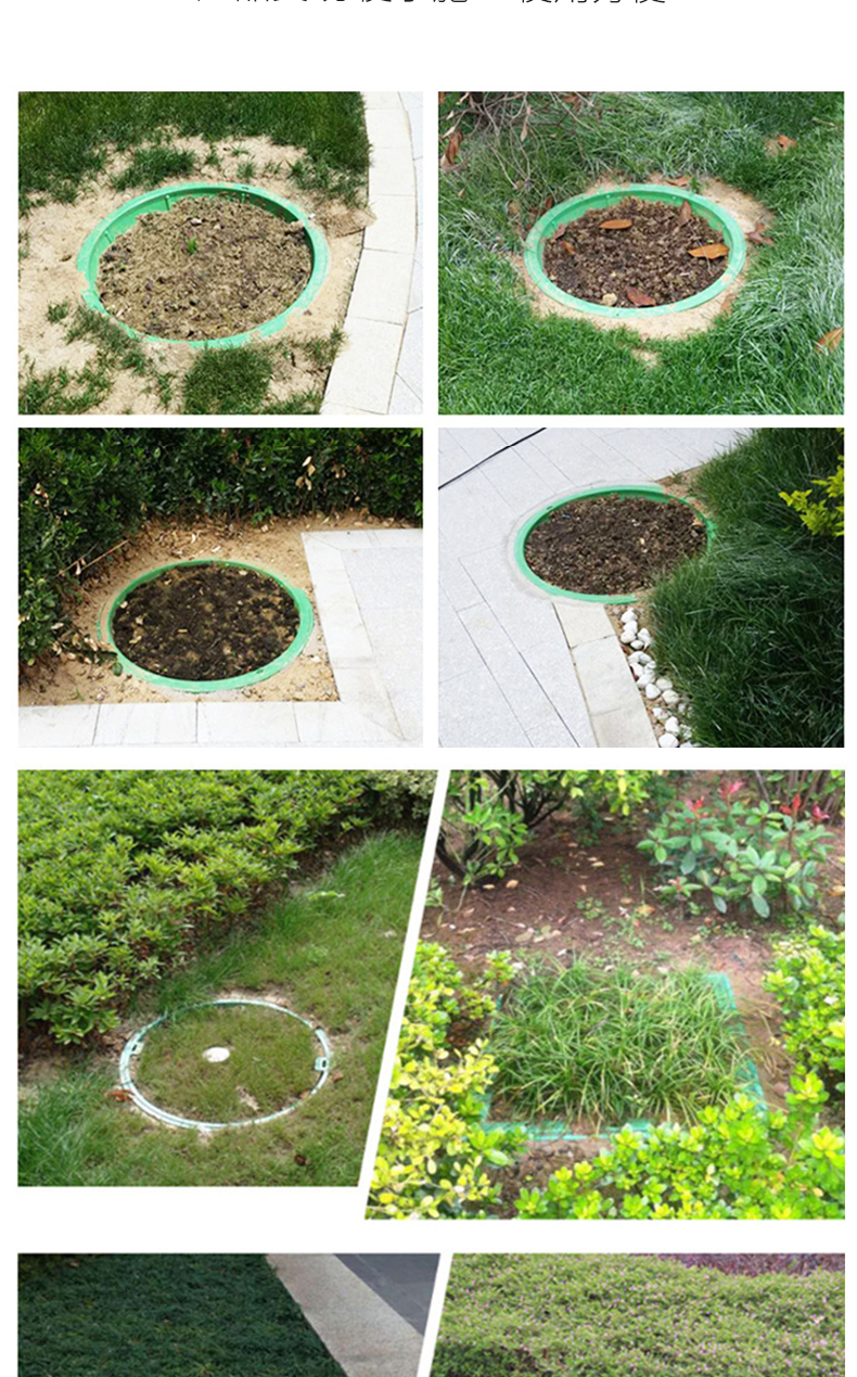 芸昕璐 绿化隐形值草井盖下沉式种植井盖树脂草盆井草坪圆形砂井盖雨