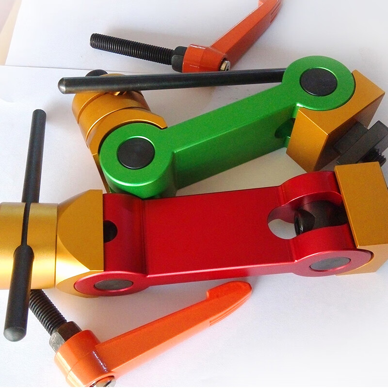 铣床定位器cnc定位器t槽m10m12m14m16万向工件定位器碧貂红色t型槽m10