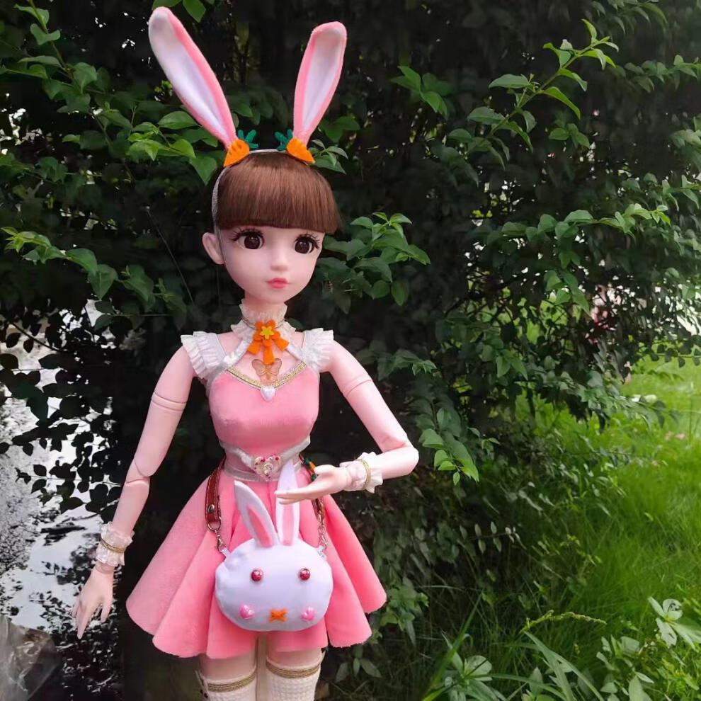 斗罗大陆60厘米小舞巴比兔娃娃儿童玩具女孩生日礼物 5年后的小舞音乐