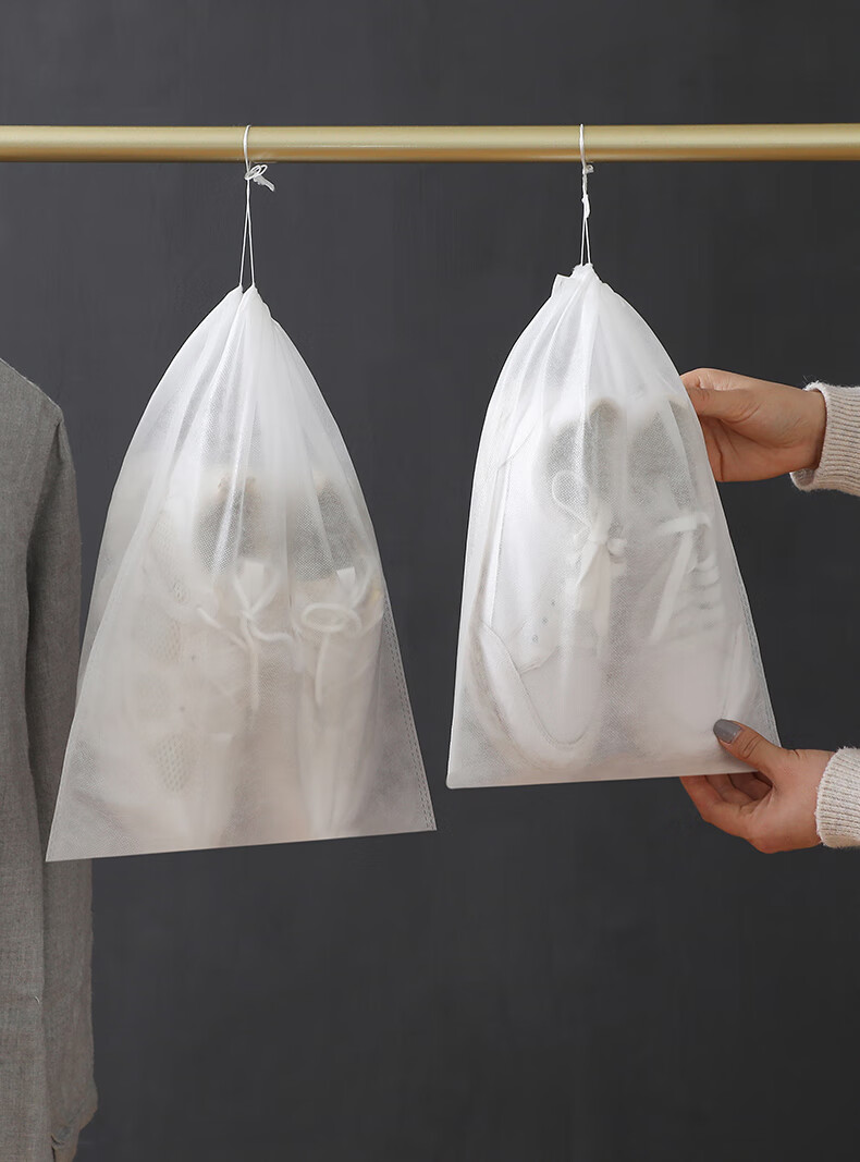 晒鞋防黄袋晒鞋防黄袋装鞋子收纳袋鞋套无纺布防潮鞋袋小白鞋一次性