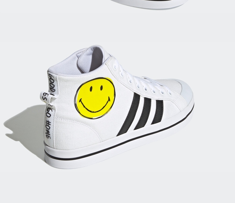 adidas阿迪达斯官网neobravadamid笑脸联名男鞋中帮休闲帆布鞋g54949