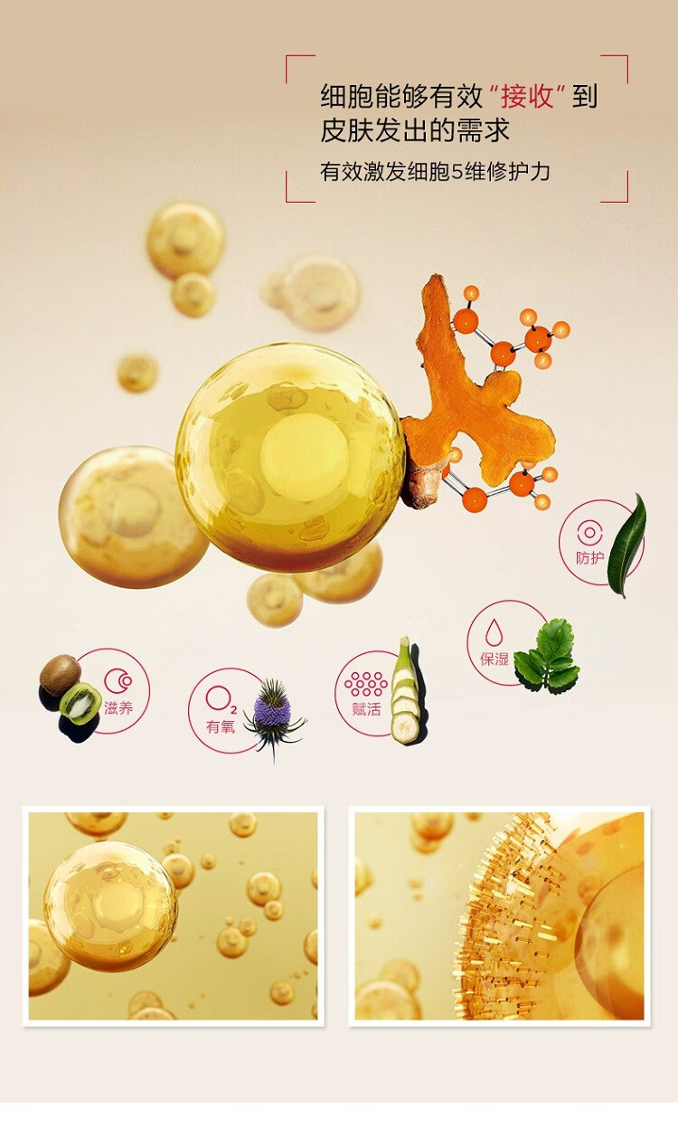 娇韵诗（CLARINS） 双萃精华双萃焕活修护精华露「黄金双瓶」（礼物） 双萃精华 50ml