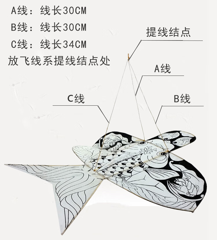 沙燕风筝骨架制作图解图片