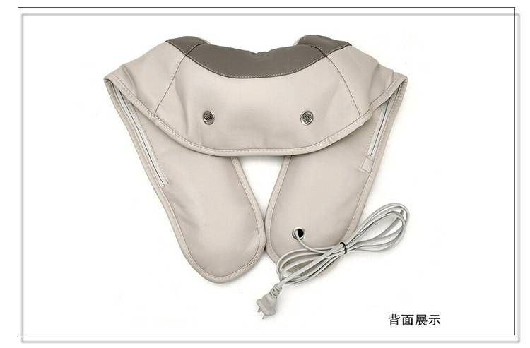 捶背敲打锤自动劲肩颈椎肩背按摩器仪敲打乐披肩式颈肩电动自动锤加热