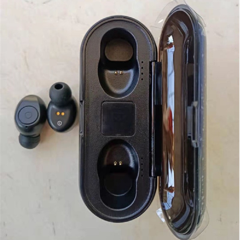 amoi夏新f9物理按键触摸开关无线蓝牙耳机单卖充电仓配不分左右按键黑