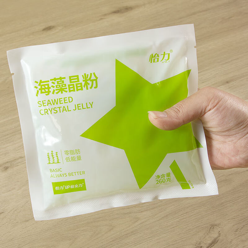 怡力海澡面 怡力海藻晶粉海藻面海菜粉条海草海藻沙拉凉粉餐 海藻晶粉