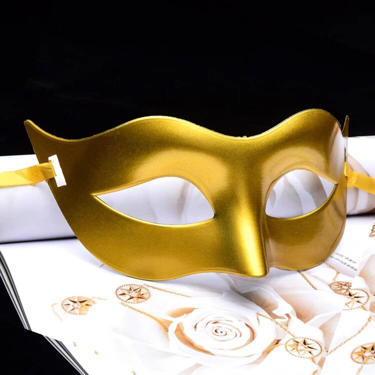 万圣节万圣节半脸面具男成人帅气酷炫假面舞会派对情趣性感面具女北极