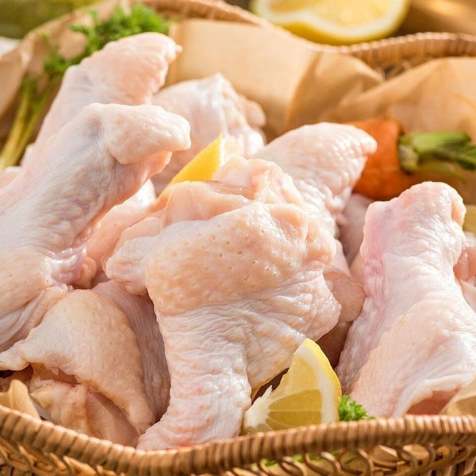 新鲜鸡翅根小鸡腿活杀散养土鸡冷冻食品展志曼智4斤翅根