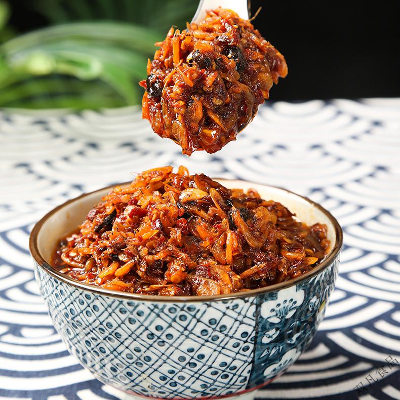 麦趣丰(maiqufeng) 虾米酱虾酱280g 早饭菜香辣拌面酱 湖南特产即食虾