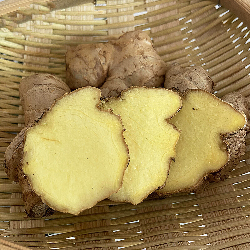 云南小黄姜姜母姜种老姜头10斤生姜新鲜蔬菜月子黄姜老姜1000g