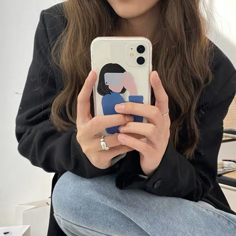 精选欧美标签苹果8plus手机壳iphone1112proxrxxs透明i66sp苹果7乔鸟