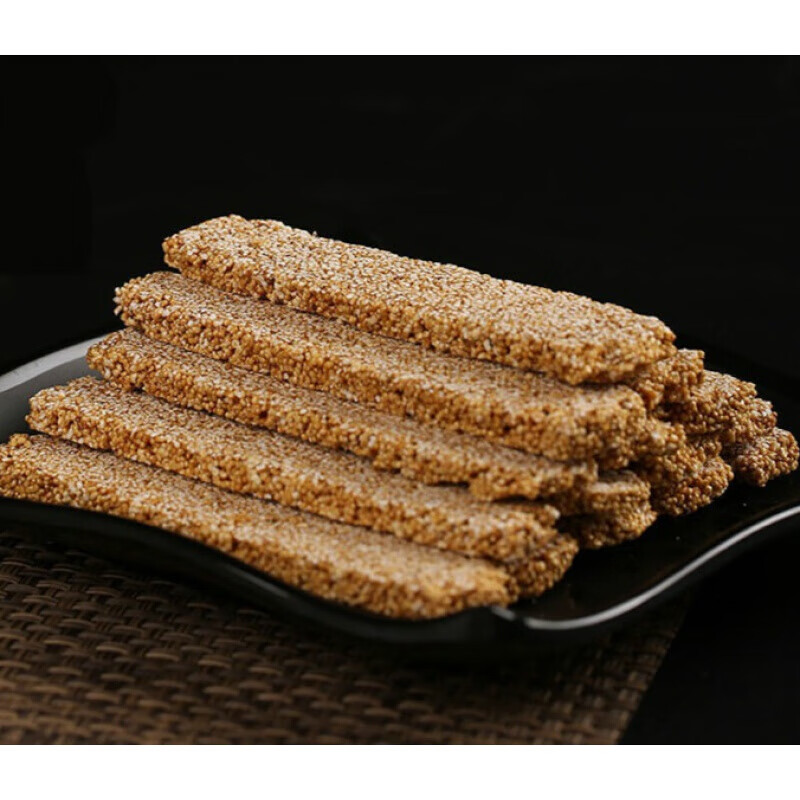 野生谷子米花糖千穗谷籽粒苋小米酥脆零食炒米糖膨化怀旧老式酥糖 4袋