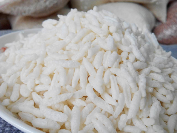 潮汕汕尾特产海丰擂咸茶炒米菜茶油茶配料陆河客家炒米咸味1斤装 虾脯