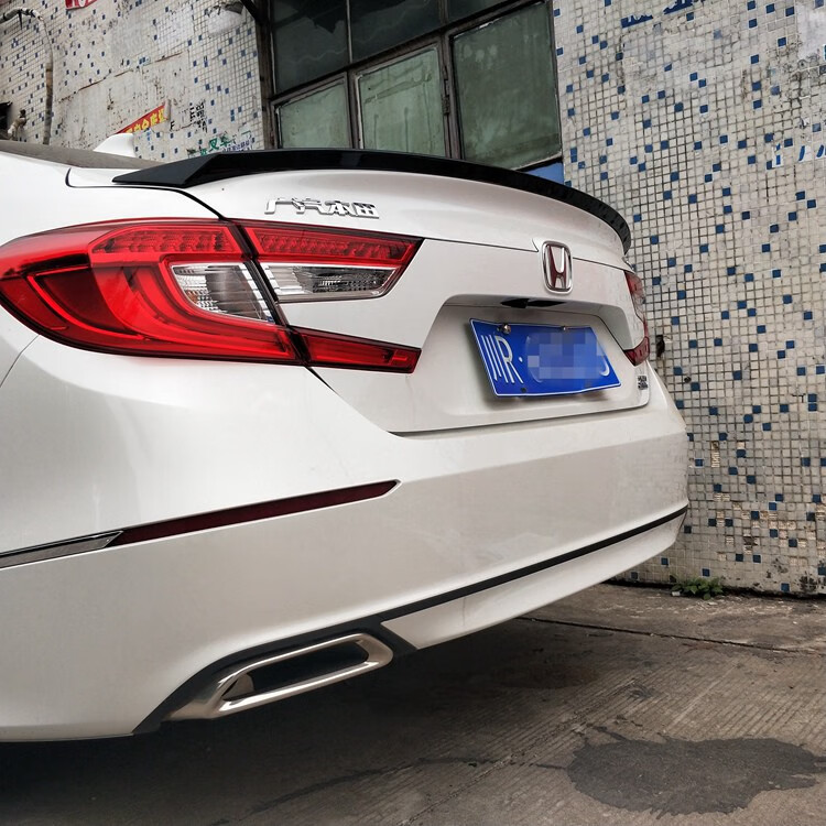 适用于十代雅阁尾翼新款雅阁改装尾翼十代雅阁inspire免打孔运动款