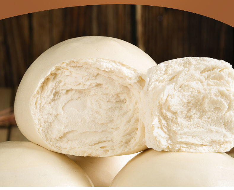 山东纯手工馒头老面馒头速食面食北方大馍馍老面馒头三斤12个