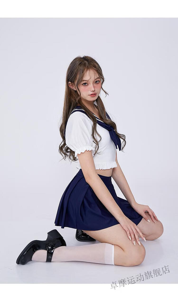 【夏季上新】假面猫 jk制服分体泳衣女遮肚显欲风少女学生保守泡温泉