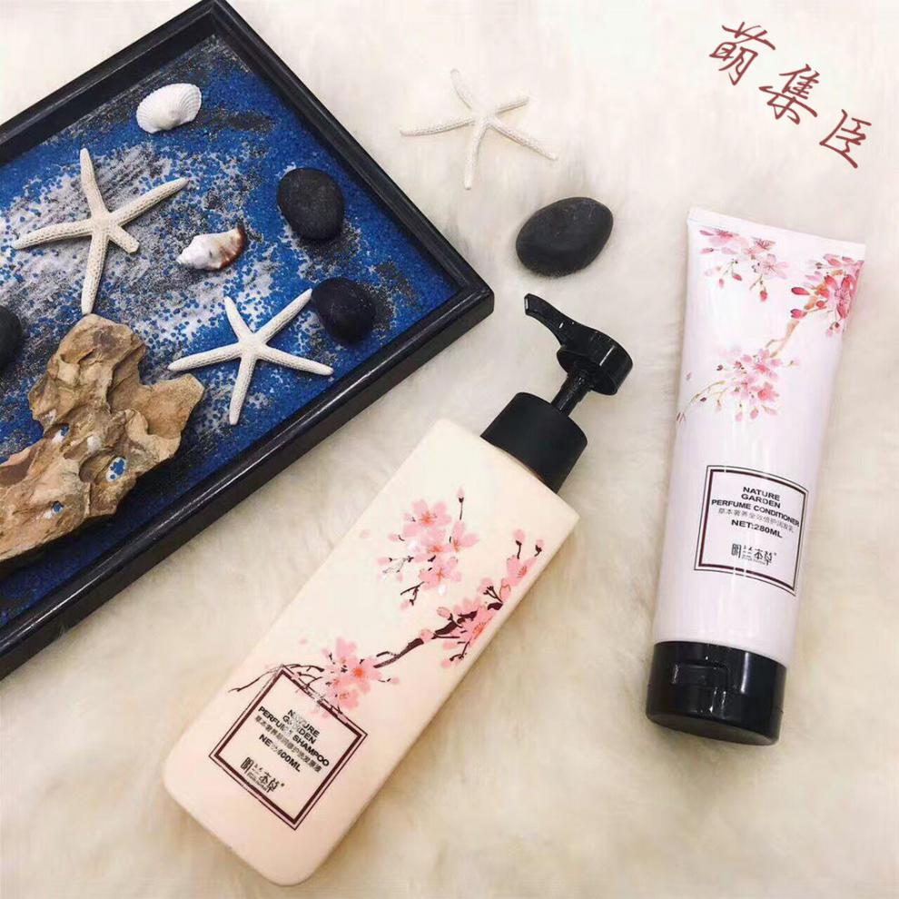 明兰本草洗发水明兰本草奢养洗护生姜无硅油清爽洗发水护发素洗护套装
