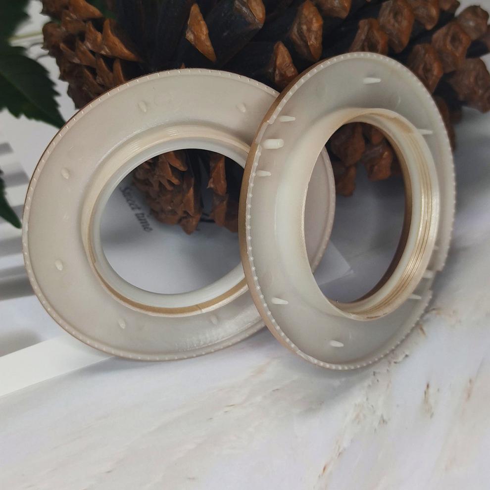 双面拉丝罗马杆挂圈罗马圈圈窗帘圈家用静音罗马圈打孔环窗帘扣圈80