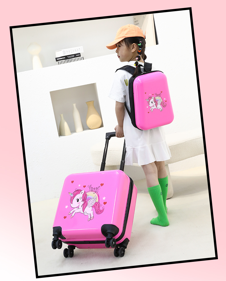 行李箱小学生旅行箱男童拉杆箱女童箱子女孩男孩亲子箱密码箱小孩皮箱
