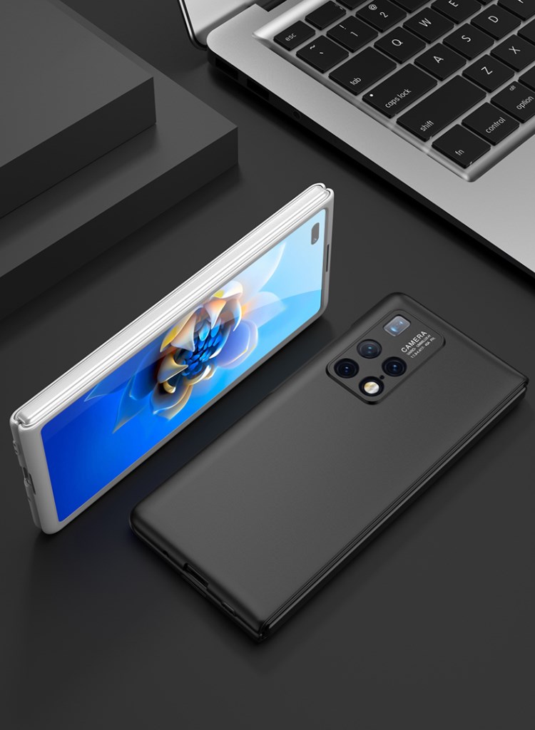 鹿纯【品质】适用于适用于华为matex2手机壳折叠屏新款美特mx2外 蓝色