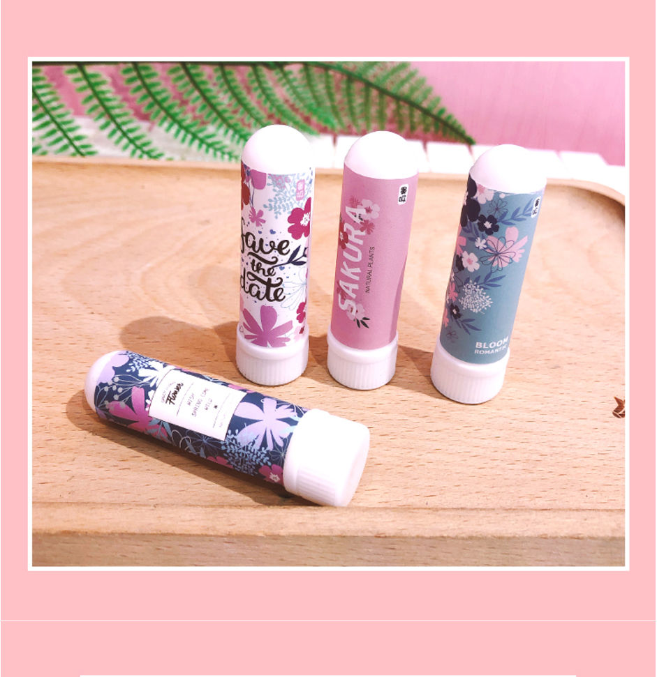 鼻吸棒学生上课防瞌睡防困薄荷味鼻通棒开车熬夜用 宫廷文字系列 3瓶