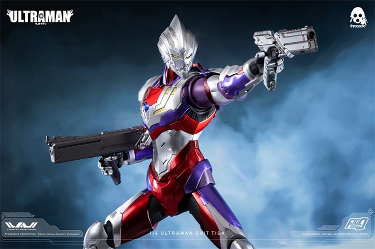 配送】万代mafex新奥特曼 现货 threezero 3a ultraman 迪迦 机动奥特