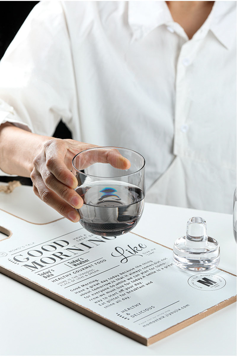 玻璃酒具套装 ins轻奢分酒器家用商务礼品水晶玻璃红酒调酒器套装 (一