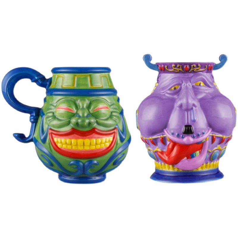 强欲之壶马克杯日本万代pb游戏王贪欲之壶马克杯两只装景品现货现货发