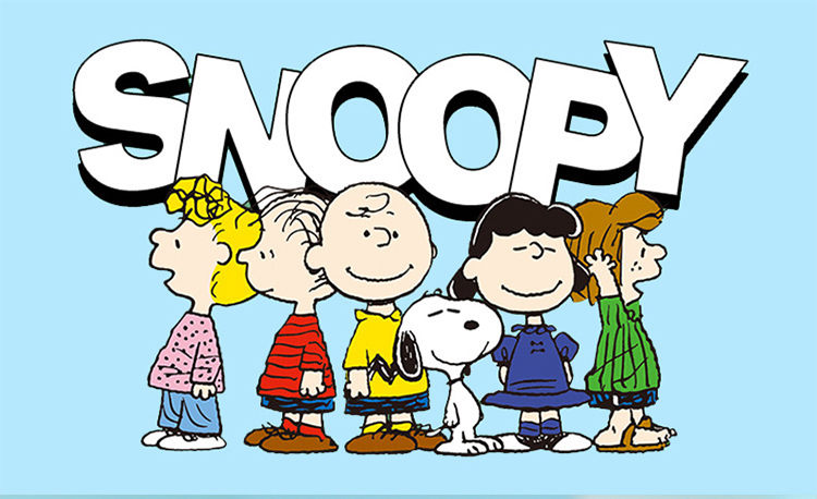 casio卡西欧同款联名史努比手表女简约可爱风卡通防水指针式电子表玫