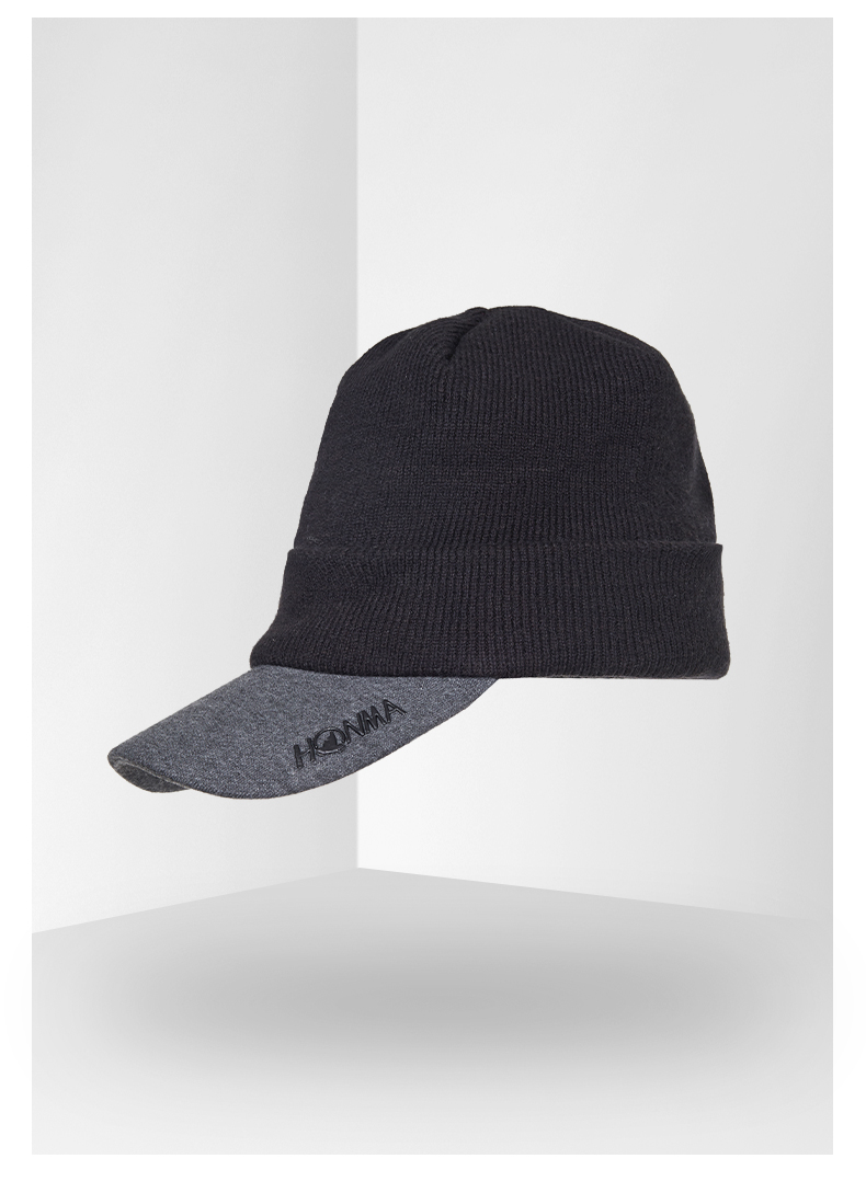 honma2021新款高尔夫男子运动帽复古时尚黑色均码