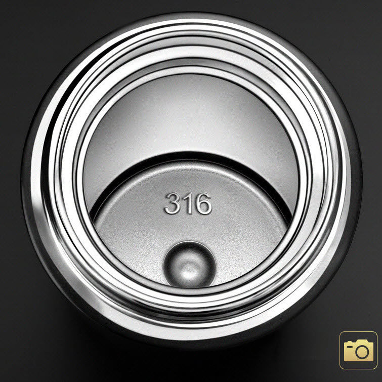 直发品质国货新款304不锈钢真空保温杯男女商务办公车载泡茶水杯彩虹