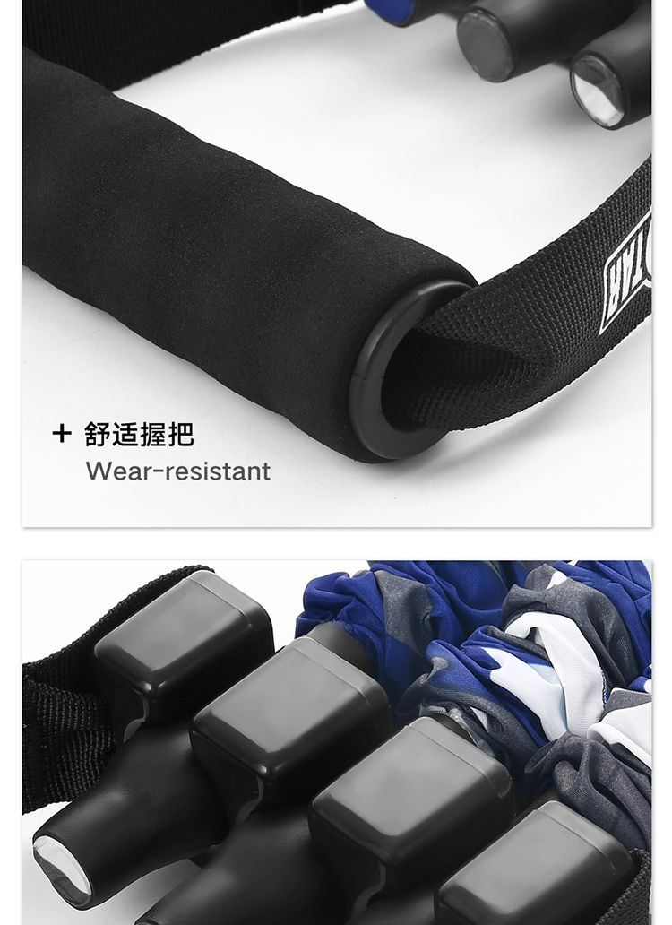 弹力带拉力器拉力绳拉力带锻炼身体器材阻力带健身器材家用升级版120