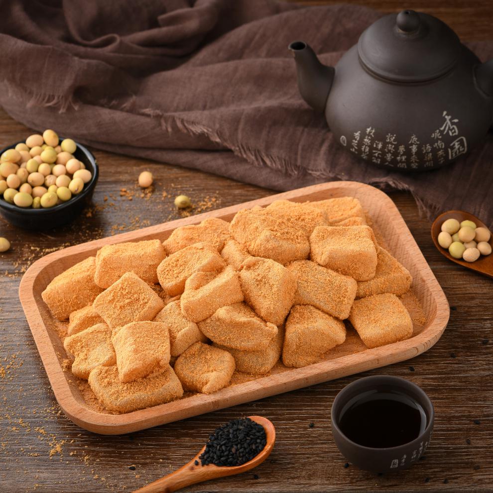 7折东北驴打滚250克小包装北京特产打糕豆面儿卷豆沙卷芝麻卷250克豆