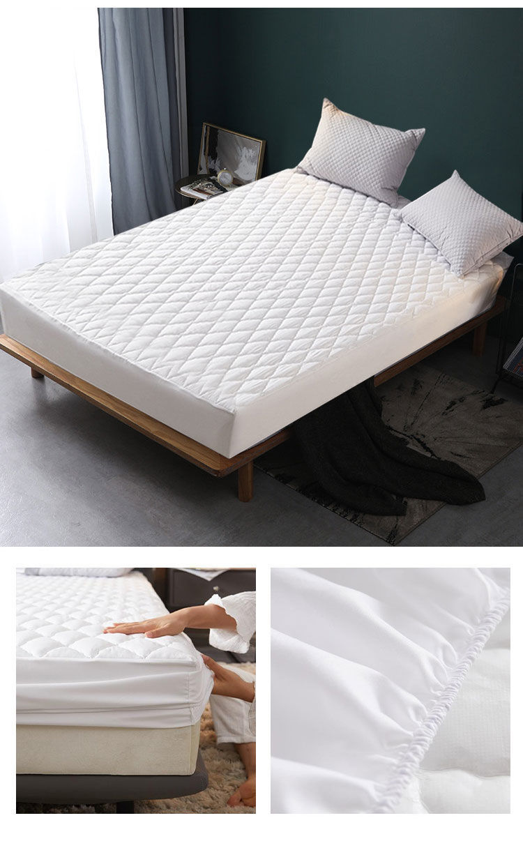 防水床笠单件床垫保护套防滑固定加厚夹棉防尘床罩秋冬磨毛防水床笠