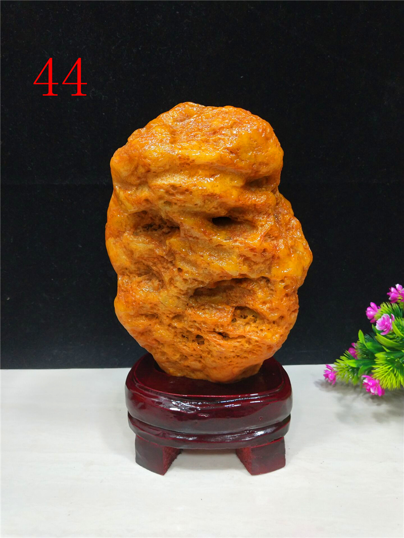 黄玉 黄色石头 蜡石 收藏 黄色77【图片 价格 品牌 报价】-京东