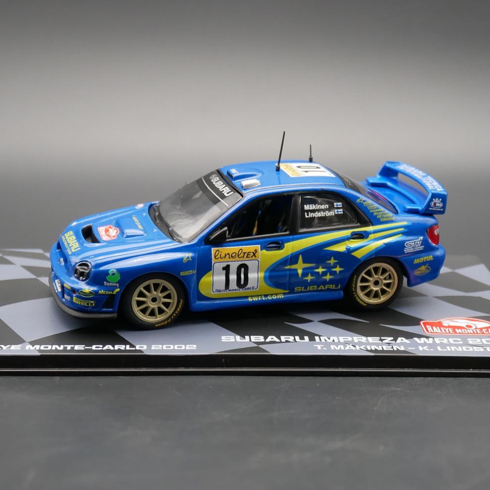 2001斯巴鲁拉力赛车合金汽车模型 1:43 subaru impreza wrc【图片