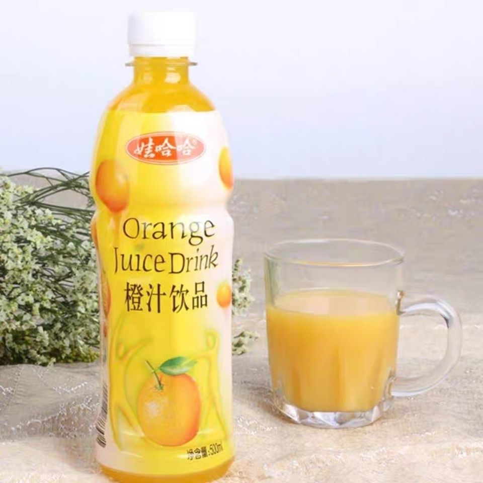 娃哈哈冰红茶500ml68瓶装水蜜桃葡萄汁夏日饮品冰糖雪梨500ml8瓶