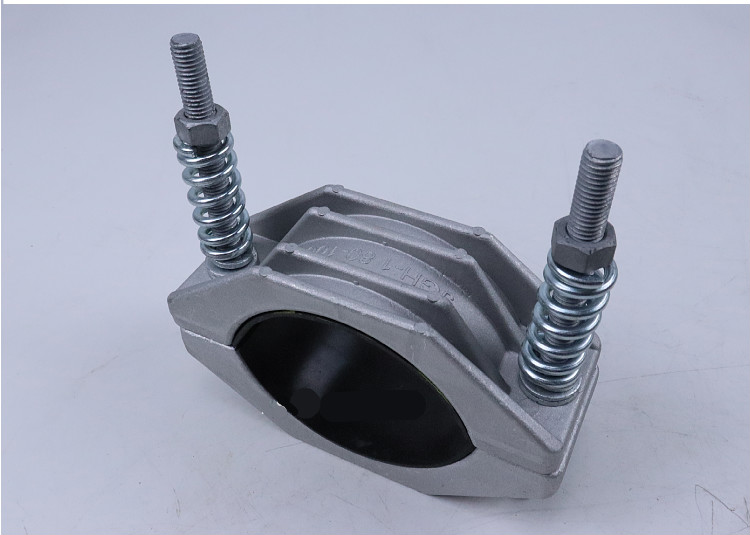 电缆固定夹铝合金抱箍单芯绕性高压jgh123456卡箍电力金具镀锌jgh4