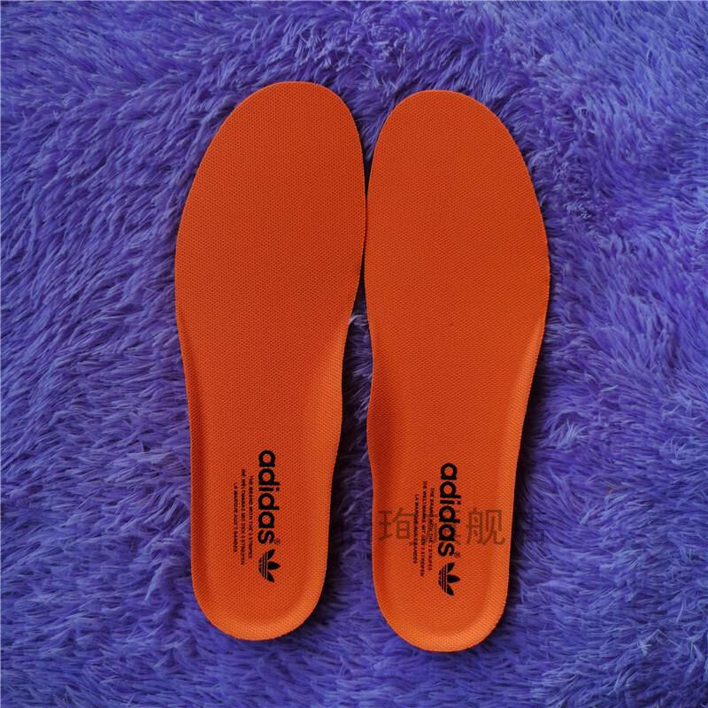 适配阿迪达斯爆米花鞋垫女三叶草防臭椰子350nmd男增高垫小标黑色白标