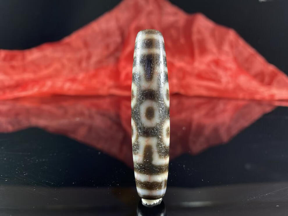 欧凯伦 西藏老天珠 龙纹血丝七眼 至纯老矿天珠项链 真品【图片 价格