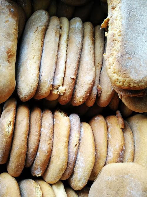 新货东北老式杠子杠头糕点糖和面窟窿眼饽饽传统饼干500g