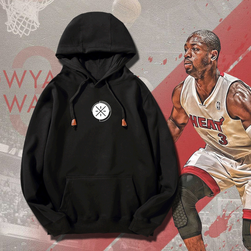 店同款韦德闪电侠wade篮球运动慢跑保暖外套长袖休闲连帽套头卫衣潮