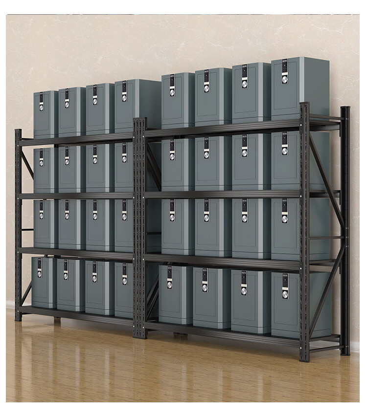 仓库货架快递置物架仓库仓储货柜落地多层置物柜家用可拆卸地下室储物