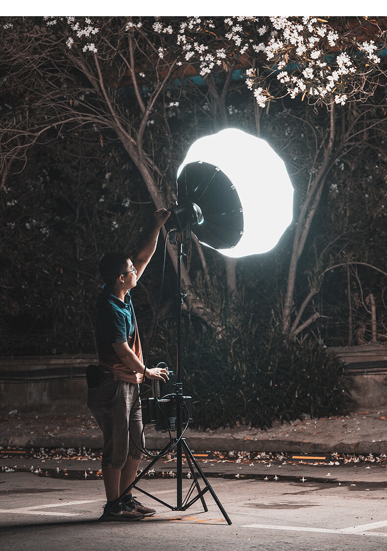 506585cm球形柔光罩效遮菲柔光球柔光箱便携摄影灯器材360度柔和光