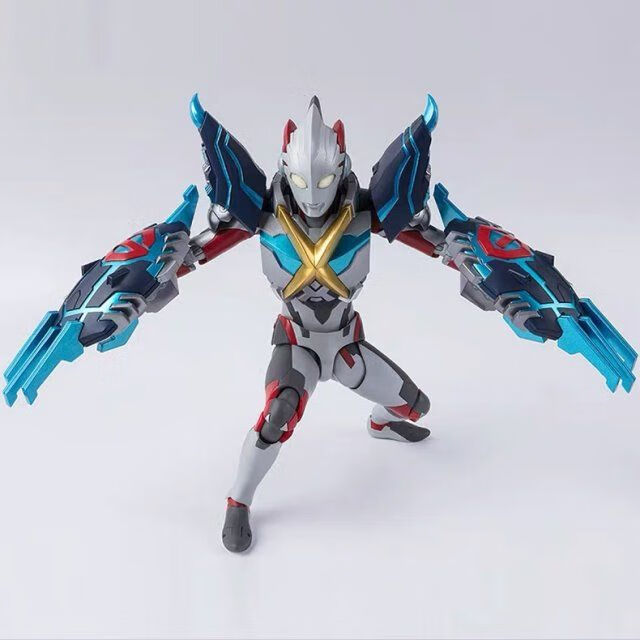 万代(bandai)光辉赛罗shf奥特曼手办同款究极闪耀形态儿童男孩超可动