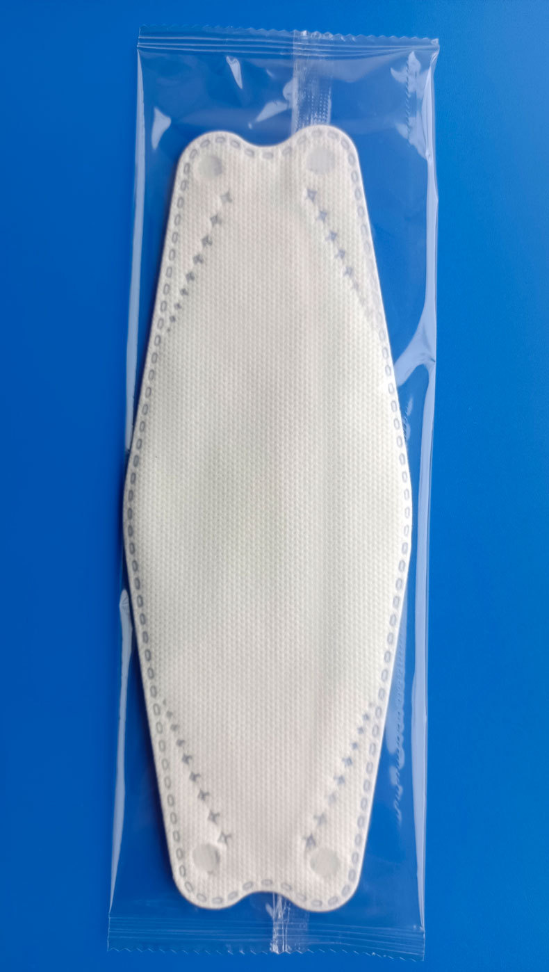 韩国版独立包装一次性定制鱼型形防尘kn953d立体柳叶韩版口罩定制黑色